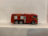 Red Fire Rescue Truck  Unbranded Loose Diecast Car