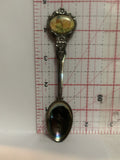 New York Eastern Bluebird Rose Souvenir Spoon
