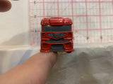 Red Fire Rescue Truck  Unbranded Loose Diecast Car