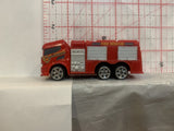 Red Fire Rescue Truck  Unbranded Loose Diecast Car