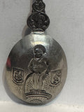 Belgie Belgium Flag Crest Emblem  Souvenir Spoon