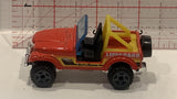 Red Jeep CJ-7 Hot Wheels Toy Diecast Car