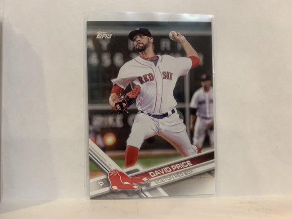 #548 David Price Boston Red Sox 2017 Topps Series 2 Baseball Card MZ1