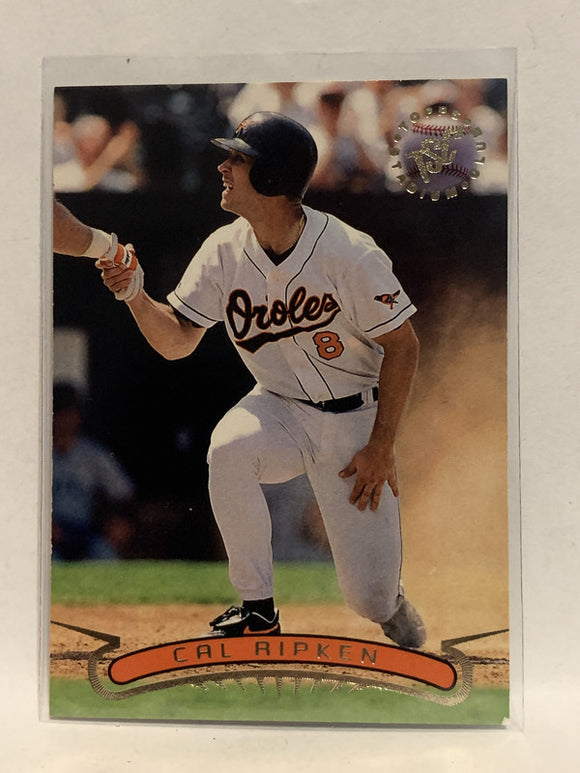 # 424 Cal Ripken Baltimore Orioles 1996 Topps Stadium Club Baseball Card