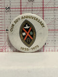 The United Church of Canada 50th 1925 1975 Button Pinback