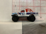 White #63 4x4 Open Back Truck 1981 Matchbox Loose Diecast Car