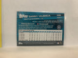 #499 Danny Valencia Seattle Mariners 2017 Topps Series 2 Baseball Card MZ2