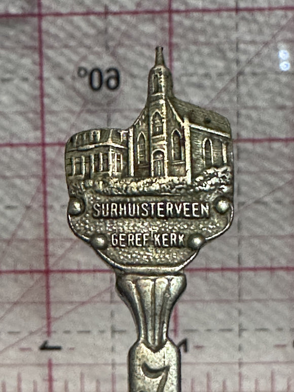 Surhuisterveen Geref Kerk Netherlands  Souvenir Spoon