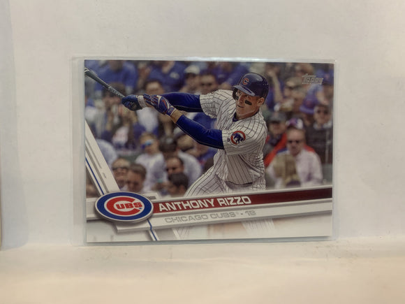 #500 Anthony Rizzo Chicago Cubs 2017 Topps Series 2 Baseball Card MZ2