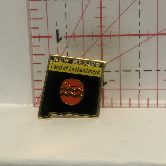 New Mexico Land of Enchantment Lapel Hat Pin