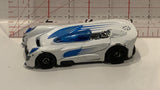 White Monoposto Hot Wheels Toy Diecast Car