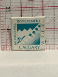 Calgary Municipal Involvement Week Button Pinback