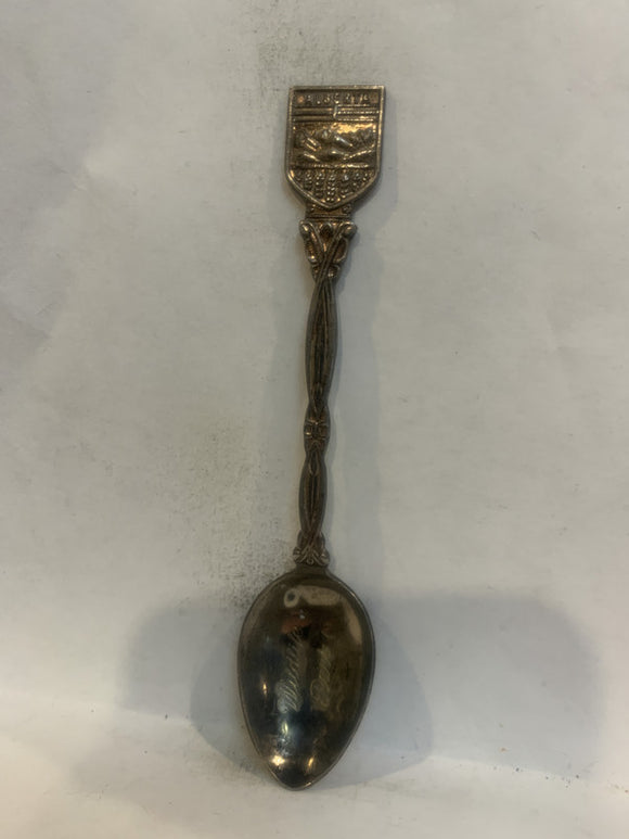 Wlidlife Park Alberta Crest Emblem Souvenir Spoon