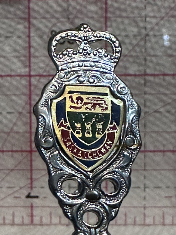 Shellbrook Saskatchewan Crest Emblem  Souvenir Spoon