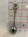 Hjasper Bear Albrta Wild Rose Souvenir Spoon