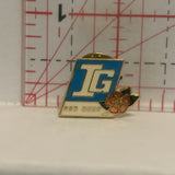 IG Logo Red Deer Alberta Lapel Hat Pin