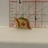 Canadian Flag Lapel Hat Pin