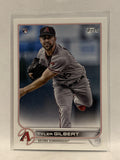 # 130 Tyler Gilbert Rookie Arizona Diamondbacks 2022 Topps Series 1 Baseball Card