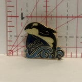 Sealand Victoria Orca Killer Whale British Columbia Lapel Hat Pin