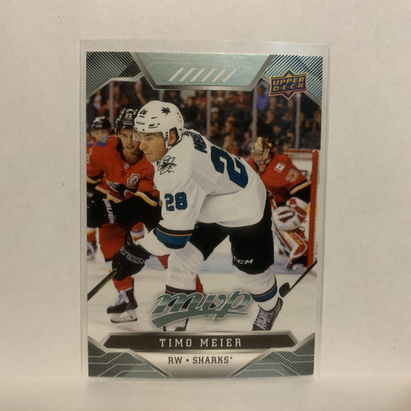 #73 Timo Meier San Jose Sharks 2019-20 Upper Deck MVP Hockey Card LH