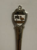 Florida Flamingo Palm Tree Souvenir Spoon