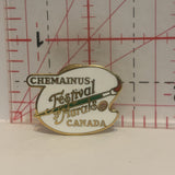 Chemainus Festival of Murals Canada Lapel Hat Pin