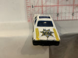 White Police Car Unbranded Loose Diecast Car
