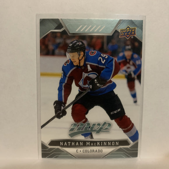 #12 Nathan Mackinnon Colorado Avalanche 2019-20 Upper Deck MVP Hockey Card LH