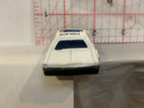 White Police Car Unbranded Loose Diecast Car
