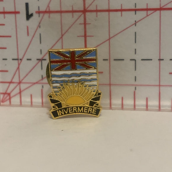 Invermere British Columbia Lapel Hat Pin