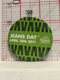 Jeans Day 2011 BC Childrens Hospital Foundation Button Pinback