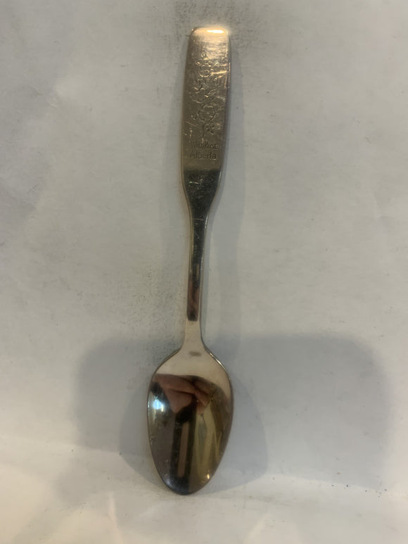 Wlid Rose Alberta Souvenir Spoon
