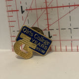 Olds College 75 Years 1913 -1988 Alberta Lapel Hat Pin