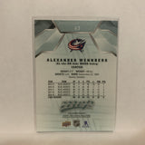 #63 Alexander Wennberg Columbus Blue Jackets 2019-20 Upper Deck MVP Hockey Card LH