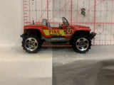 Red Fire Emergency Unit Jeep Unbranded Loose Diecast Car