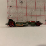Green Jet Threat ©2000 Hot Wheels Diecast Car FQ