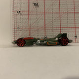 Green Jet Threat ©2000 Hot Wheels Diecast Car FQ
