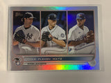# 270 Cole Flexen Matz Rainbow Wins Leader 2022 Topps Series 1 Baseball Card