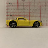 Yellow C6 Corvette ©2003 Hot Wheels Diecast Car FQ