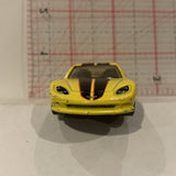 Yellow C6 Corvette ©2003 Hot Wheels Diecast Car FQ