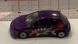 Purple Shark Attack Peugeot Unbranded Toy Diecast Car