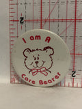 I am Care Bearer Cartoon Button Pinback