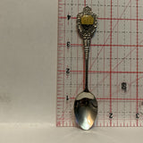 Oklahoma The Sooner State Oil Derricks Collectable Souvenir Spoon BA