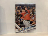 #594 Justin Bour Miami Marlins 2017 Topps Series 2 Baseball Card MZ3