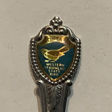 Montana Western Meadowlark State Bird Collectable Souvenir Spoon BA