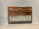 #594 Justin Bour Miami Marlins 2017 Topps Series 2 Baseball Card MZ3