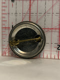 Cartoon Microscope blood cells Button Pinback