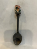 Banff Canada Alberta Wild Rose Souvenir Spoon