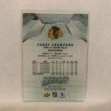 #110 Corey Crawford Chicago Blackhawks 2019-20 Upper Deck MVP Hockey Card LI