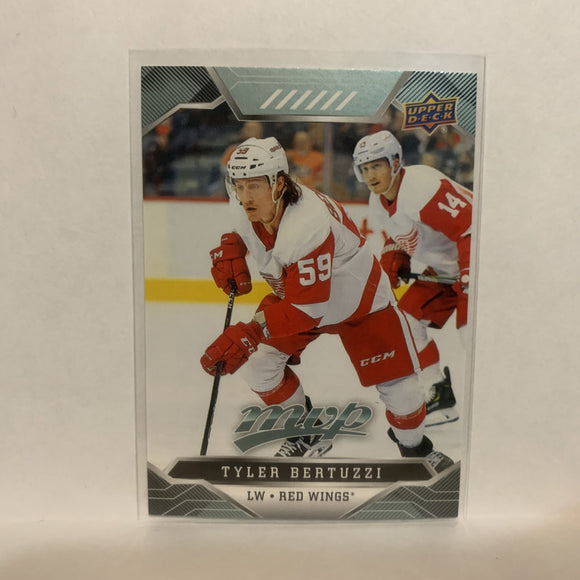 #195 Tyler Bertuzzi Detroit Red Wings 2019-20 Upper Deck MVP Hockey Card LI